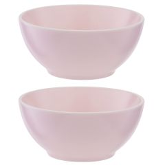 Набор чаш Simplicity, 470 мл, розовые, 2 шт., Liberty Jones