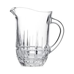 Кувшин RCR Carrara, 1030 мл, H188 мм, хрустальное стекло LUXION, Италия