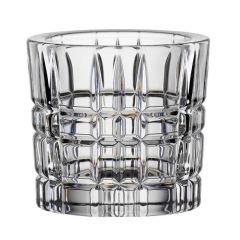 Набор бесцветных подсвечников, 2 шт., h66 мм d71 мм, хрустальное стекло, Square, Nachtmann