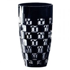 Стакан высокий черный 310 мл, серия DOMINO, AJKA CRYSTAL
