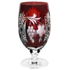 Фужер темно-бордовый 450 мл, серия GRAPE, AJKA CRYSTAL