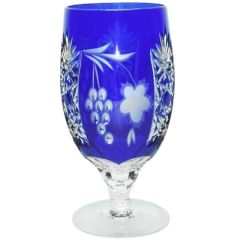 Фужер синий 450 мл, серия GRAPE, AJKA CRYSTAL