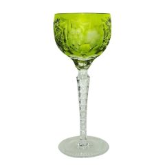 Фужер для красного вина светло-зеленый 230 мл, серия GRAPE, AJKA CRYSTAL