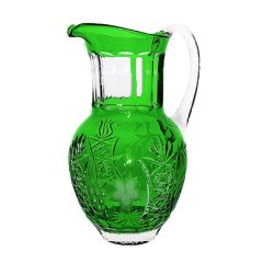 Кувшин темно-зеленый 1200 мл, серия GRAPE, AJKA CRYSTAL