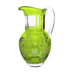 Кувшин светло-зеленый 1200 мл, серия GRAPE, AJKA CRYSTAL