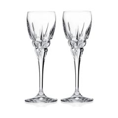 Набор из 2-х фужеров для воды/вина RCR Carrara 254 мл, H218 мм, хрустальное стекло LUXION, Италия