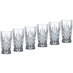 Набор из 6-ти высоких стаканов Noblesse для пива и прохладительных напитков, 350 мл., Nachtmann