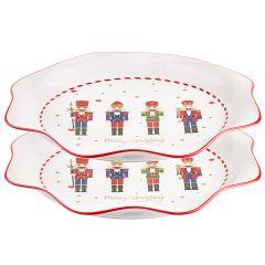 Набор обеденных тарелок Magic Moments, ?26 см, 2 шт., Liberty Jones