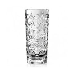 Ваза RCR ARABESQUE H28 см, D12,5 мм, хрустальное стекло, Италия