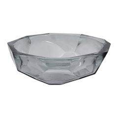 Ваза для фруктов Origami, серая, 25 см, SAN MIGUEL