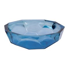 Ваза для фруктов Origami, синяя, 25 см, SAN MIGUEL