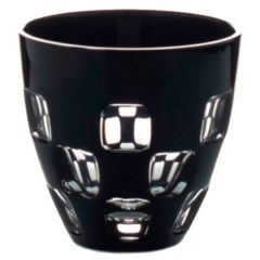 Стопка для ликера черная 70 мл, серия DOMINO, AJKA CRYSTAL