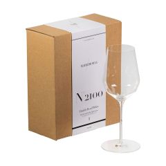 Набор из 2-х бокалов Double Bend White, 2шт., MarkThomas