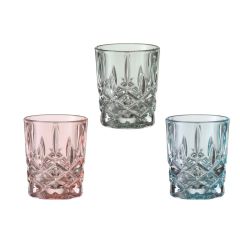 Набор стопок 3 шт., 55 мл (розовый, голубой, мятный), Noblesse, бессвинцовый хрусталь, Nachtmann