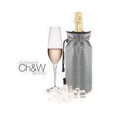 Рубашка для охлаждения вина Cooler Bag Silver, Pulltex