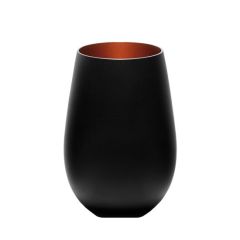 Набор из 6-ти стаканов серия Elements, цвет Черный-Бронзовый 465 мл, D85 мм, H120 мм, Stolzle