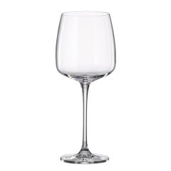 Набор из 6-ти бокалов для белого вина ANAS, 380 мл, Crystal Bohemia