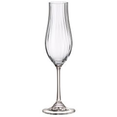 Набор из 6-ти бокалов для шампанского VIREO OPTIC, 200 мл, Crystal Bohemia