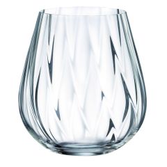Набор из 6-ти стаканов для виски CORA OPTIC, 380 мл, Crystal Bohemia