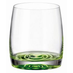 Набор из 6-ти стаканов для виски PAVO AQUA green, 290 мл, Crystal Bohemia