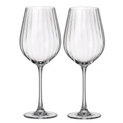 Набор из 6-ти бокалов для красного вина COLUMBA OPTIC, 650 мл, Crystal Bohemia