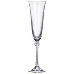 Набор из 6-ти бокалов для шампанского ASIO, 190 мл, Crystal Bohemia