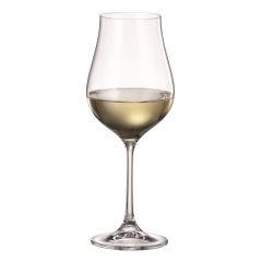 Набор из 6-ти бокалов для белого вина VIREO, 400 мл, Crystal Bohemia