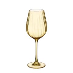 Набор из 2-х бокалов для красного вина COLUMBA OPTIC, 500 мл; цвет оранжевый, Crystal Bohemia