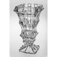 Ваза на ножке CASCADE, 30 см; стекло, Bohemia JIHLAVA