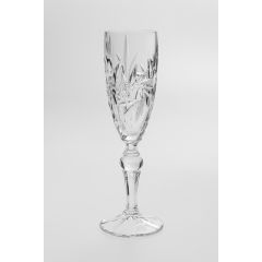 Набор из 6-ти бокалов для шампанского PINWHEEL, 180 мл; хрусталь, Bohemia JIHLAVA