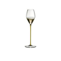 Бокал для шампанского High Performance Champagne Glass 4994/28Y, желтая ножка, 375 мл, Riedel
