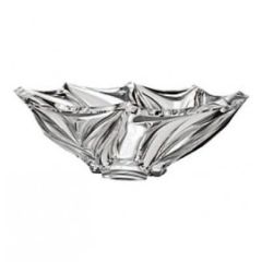 Салатник овальный Bromelias, 35 см, Crystal Bohemia