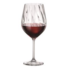 Набор из 2-х бокалов для красного вина CREX OPTIC, 740 мл, Crystal Bohemia