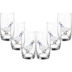Набор из 6-ти стаканов для воды IDEAL, 380 мл, Crystalex