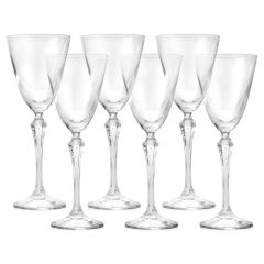 Набор из 6-ти бокалов для вина ELISABETH 190 мл, Crystalex