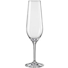 Набор из 2-х бокалов для шампанского AMOROSO, 200 мл, Crystalex