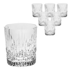 Набор из 6-ти стаканов для виски VIBES, 300 мл, Crystal Bohemia