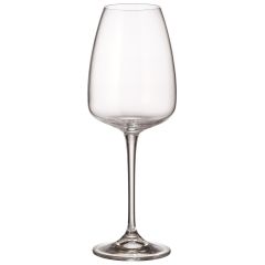 Набор из 6-ти бокалов для белого вина ANSER, 440 мл, Crystal Bohemia