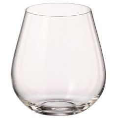 Набор из 6-ти стаканов для виски COLUMBA, 380 мл, Crystal Bohemia