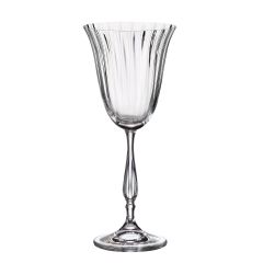 Набор из 6-ти бокалов для белого вина FREGATA OPTIC, 185 мл, Crystal Bohemia