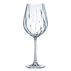 Набор из 2-х бокалов для красного вина CORA OPTIC, 650 мл, Crystal Bohemia