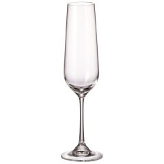 Набор из 6-ти бокалов для шампанского STRIX, 200 мл, Crystal Bohemia