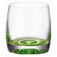 Набор из 6-ти стопок PAVO AQUA green, 60 мл, Crystal Bohemia