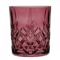 Набор из 6-ти стаканов для виски Sheffield Violet 270 мл, Crystal Bohemia