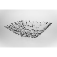 Салатник Glacier, 28 см; хрусталь, Bohemia JIHLAVA