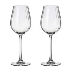 Набор из 2-х бокалов для белого вина Columbia optic, 400 мл, Crystal Bohemia