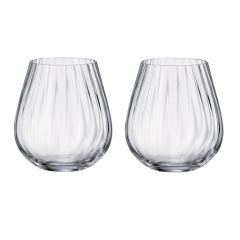Набор из 2-х стаканов для виски Columbia optic, 380 мл, Crystal Bohemia