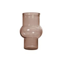 Ваза для цветов, 17 см Organic, серо-коричневая, San Miguel