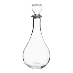 Декантер  с пробкой в подарочной упаковке Loto 1 л, D134 мм, H308 мм, хрустальное стекло, Bormioli Rocco