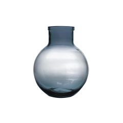 Ваза для цветов, 31 см Aran, синяя с градиентом, San Miguel